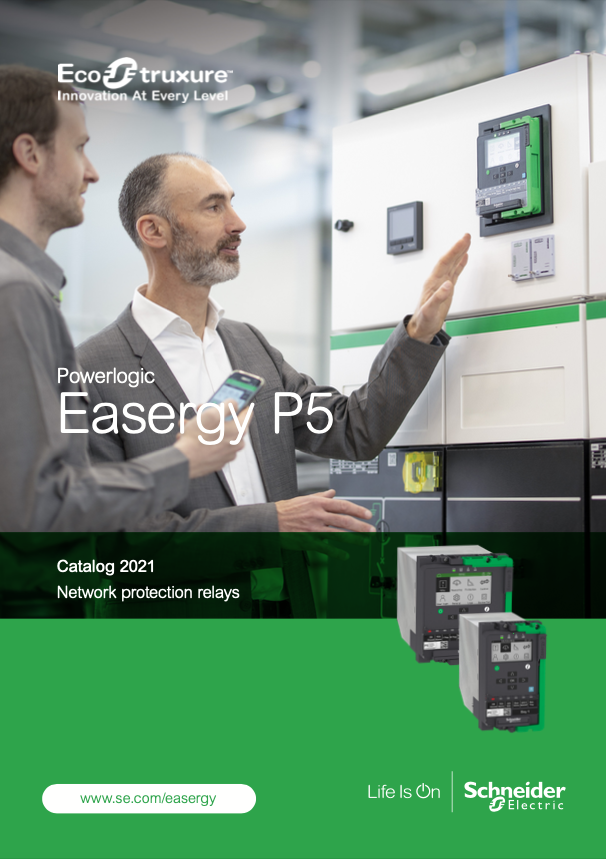 Schneider Electric Protection Relay -Easergy P5 Catalogue